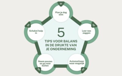 Hoe vind je balans in de drukte van je onderneming?