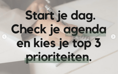 Optimaliseer je werkdag met deze productieve checklist